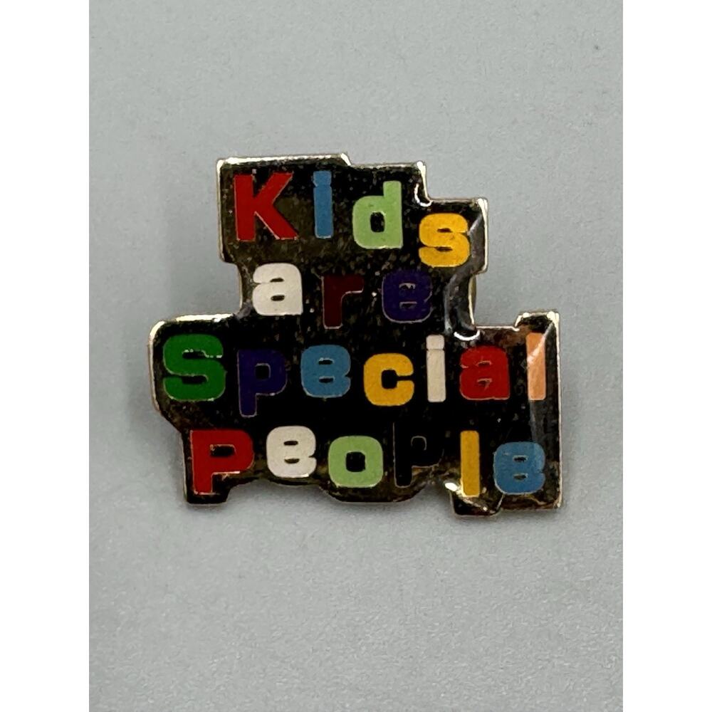 Vintage Kids Are Special People Lapel Pin
